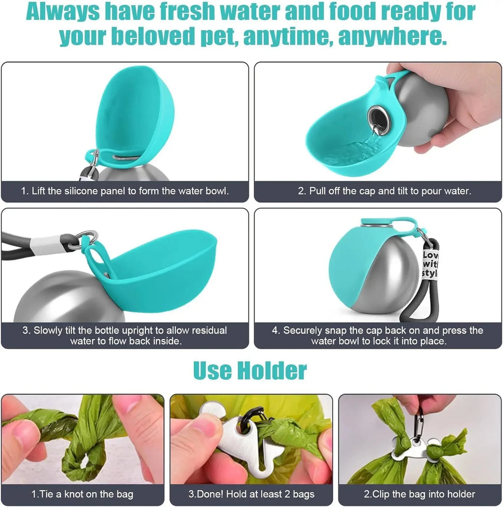 Portable Travel Dog Water Bottle