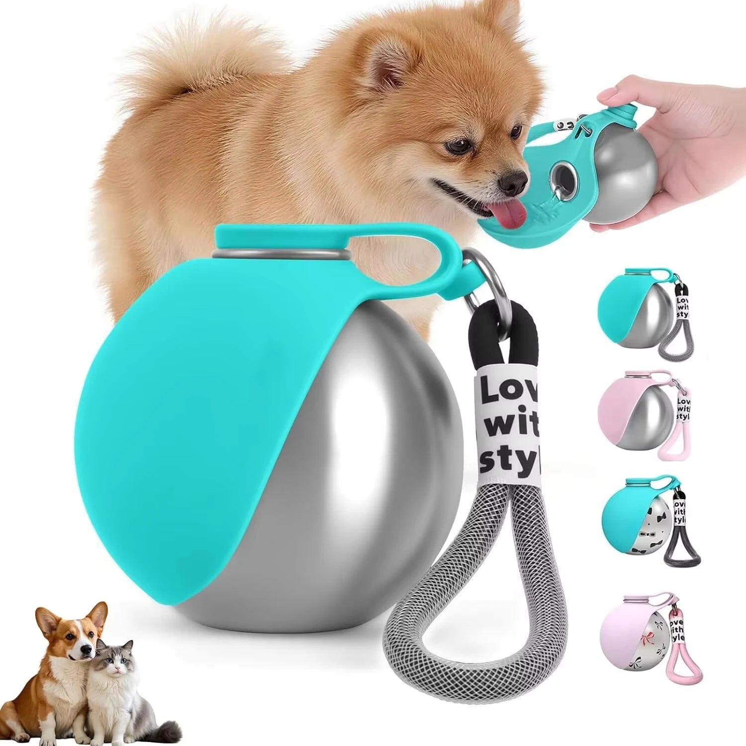 Portable Travel Dog Water Bottle