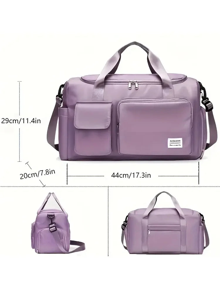 Large Capacity Weekender and Gym Bags for Women