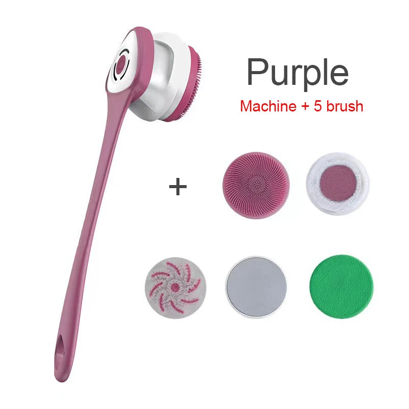 5-in-1 Electric Body & Face Brush