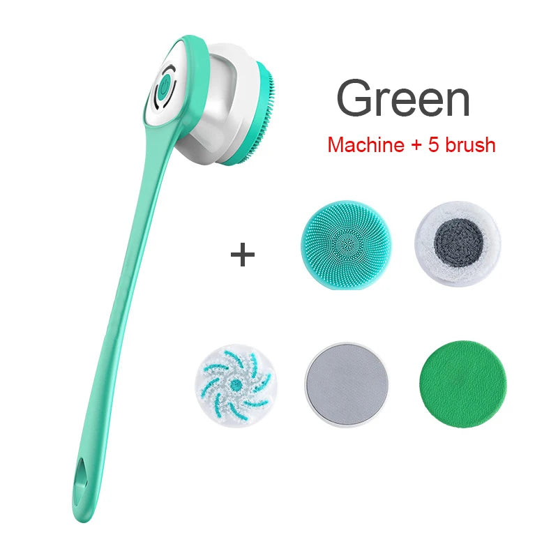 5-in-1 Electric Body & Face Brush