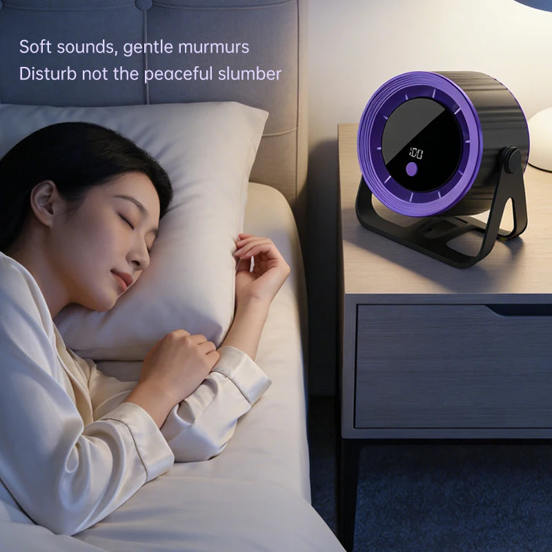 360 Rechargable Quiet Desk Fan