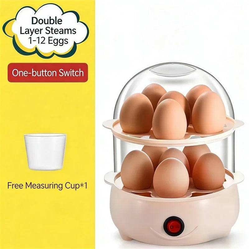 Electric Egg Cooker & Steamer