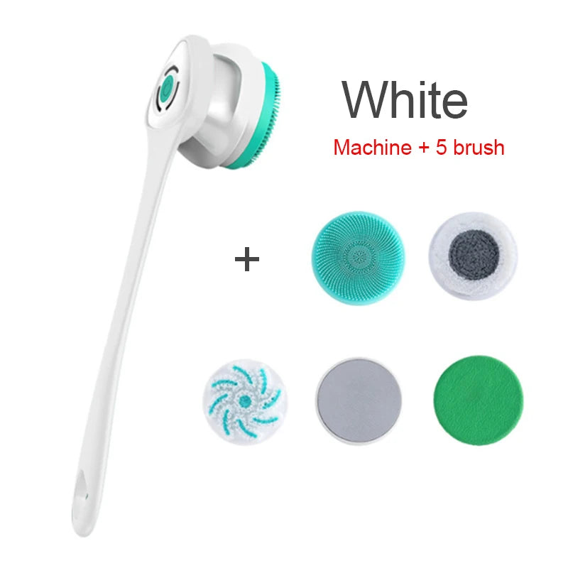 5-in-1 Electric Body & Face Brush