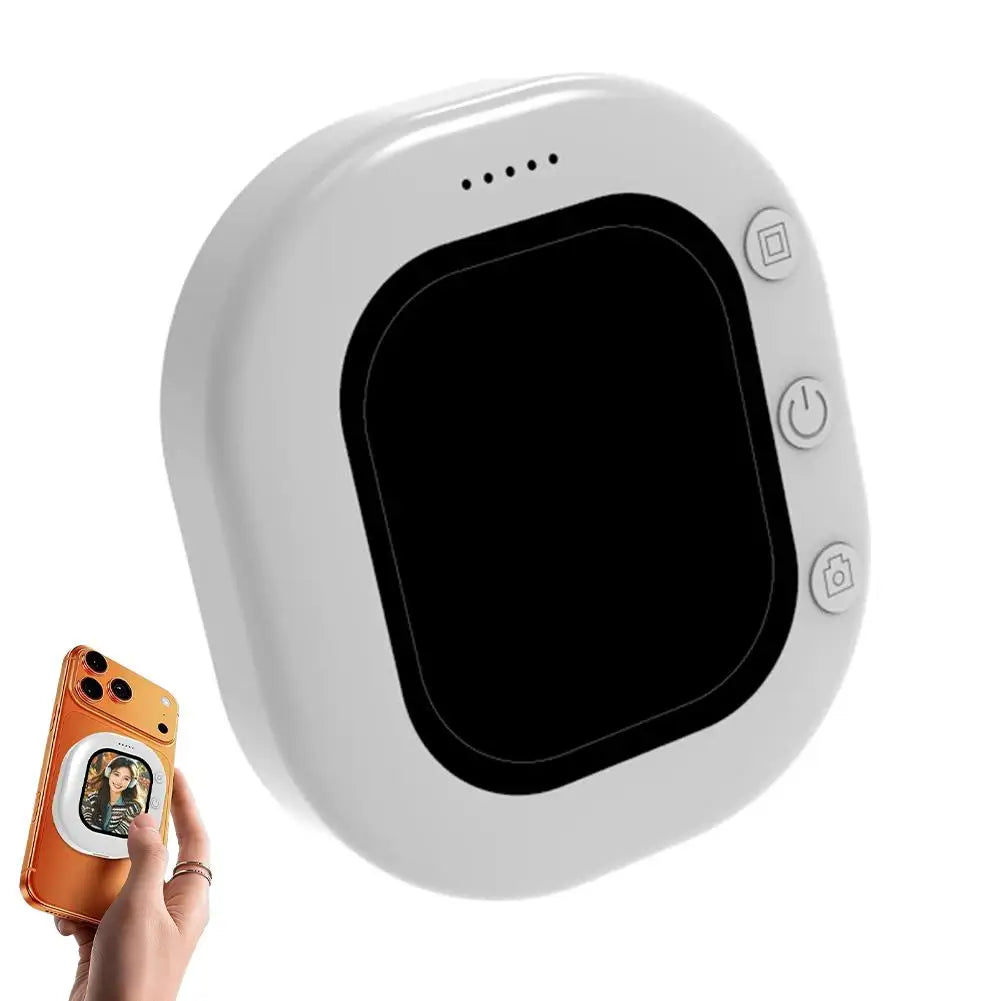 Mini Magnetic Wireless Selfie Monitor Screen For Phone Rear