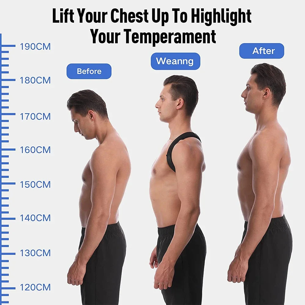 Adjustable Back Shoulder Posture Corrector Belt and Brace