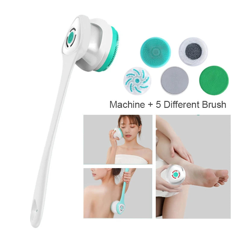 5-in-1 Electric Body & Face Brush