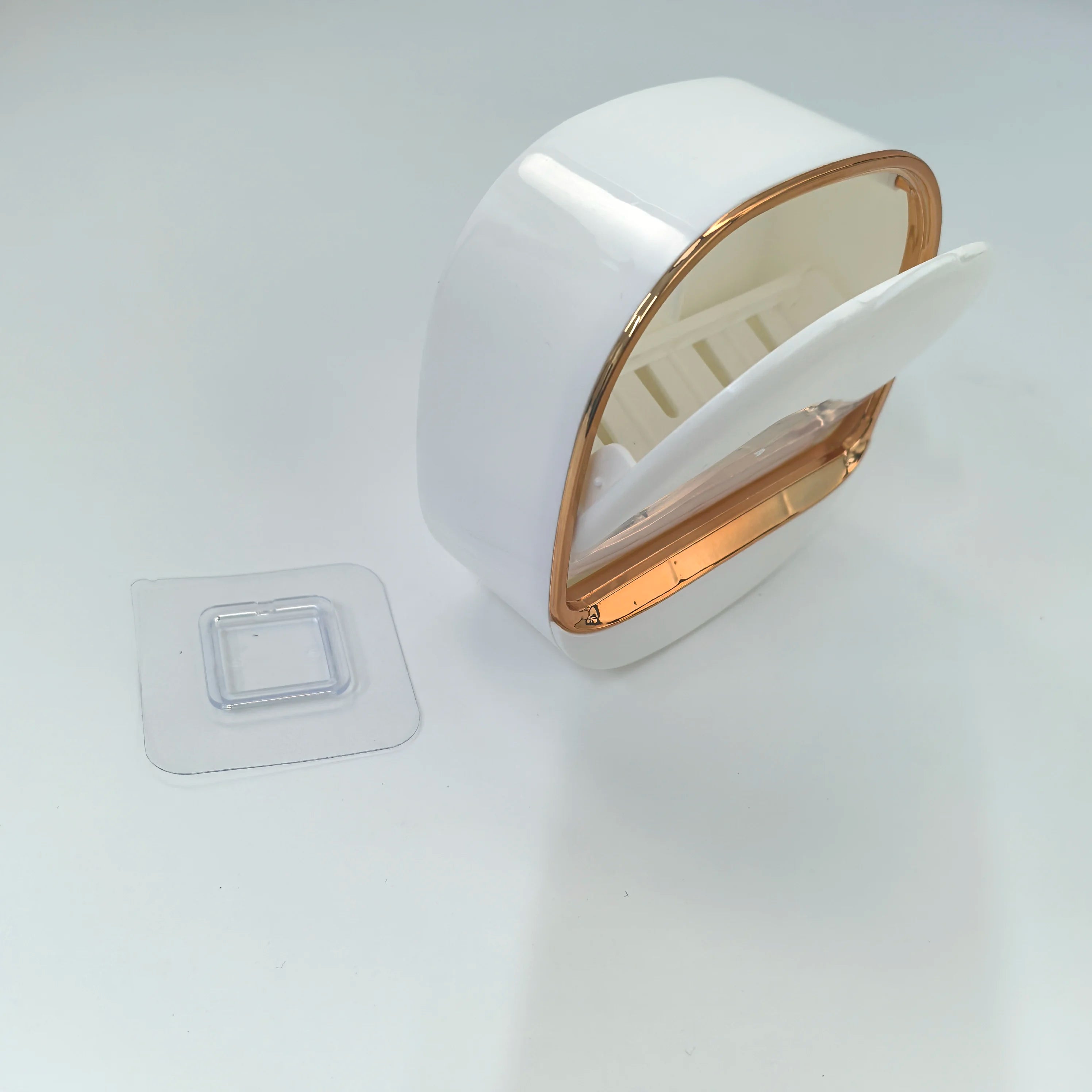 New Bathroom Home Wall Mounted Non Perforated Drain Soap Box